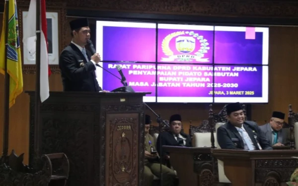 Thumbnail Berita - Sidang Paripurna Perdana, Bupati Jepara Paparkan Visi “Jepara Mulus”