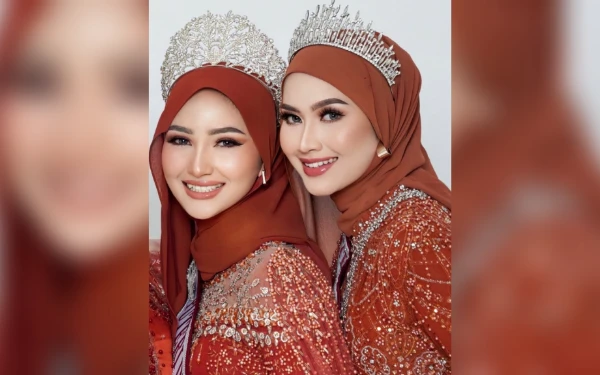 Thumbnail Puteri Indonesia Aceh 2023 Sasa Ramadhanty, dan Puteri Indonesia Aceh 2024 Suci Annisa Mawardi (Foto: Instagram @tiarahasanahh)