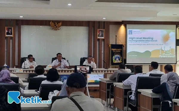 Thumbnail Berita - High Level Meeting TPID Sleman Jelang Idul Fitri, Wabup Singgung Deflasi