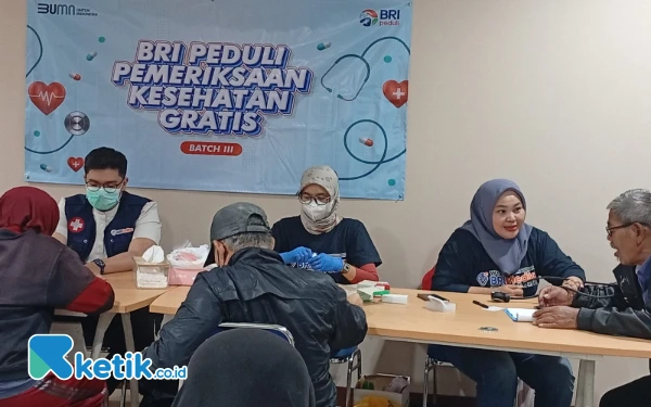 Thumbnail Berita - BRI RO Bandung Gelar Pemeriksaan Kesehatan Gratis di 3 Kota