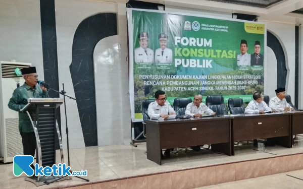 Thumbnail Berita - DLH Aceh Singkil Gelar Forum Konsultasi Publik Penyusunan Dokumen KLHS RPJM