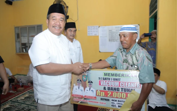 Safari Ramadhan Malam Ini Pemkab Asahan Serahkan Bantuan Ke Masjid Baiturahman