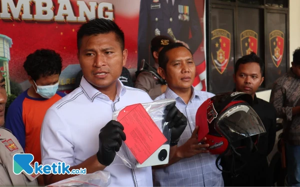 Foto Kasatreskrim Polres Jombang, AKP Margono. (Foto: Karimatul Maslahah/Ketik.co.id)