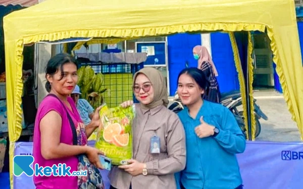 Thumbnail Berita - Melalui Bazar Ramadhan, BRI BO Kotapinang Beri Edukasi Produk Layanan Digital