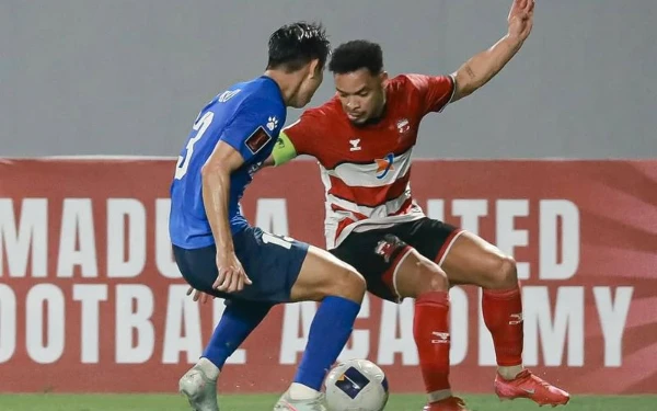 Lumat Tainan City FC 3-0, Madura United Lolos Semifinal AFC Challenge League