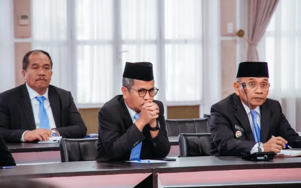 Usai Ikuti Rakor Kepala Daerah Se-Sumut, Ini yang Dikatakan Bupati Asahan