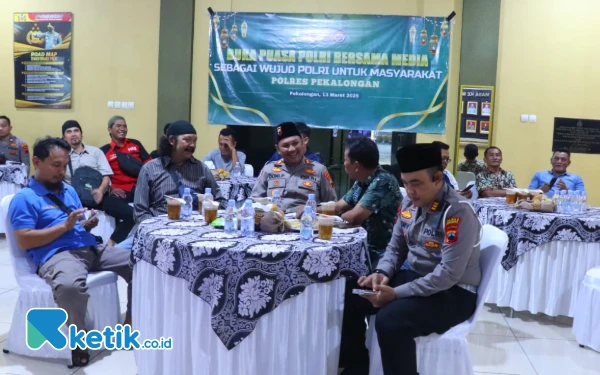 Thumbnail Berita - Polres Pekalongan Buka Puasa Bersama Insan Pers