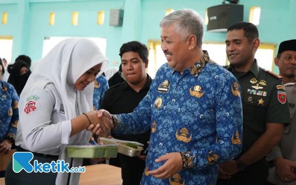 Bupati Pinrang Hadiri Running Program Makanan Bergizi Gratis, Ini Harapannya