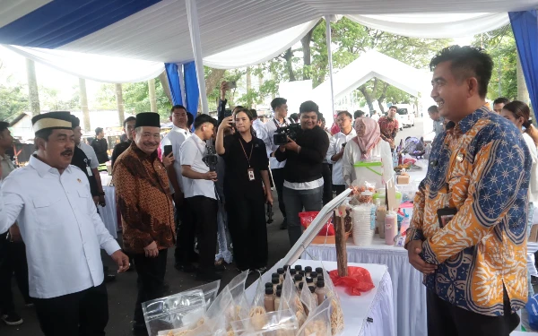 Thumbnail Lapas Cilegon Turut Hadir pada Bazar Kementerian Imigrasi dan Pemasyarakatan