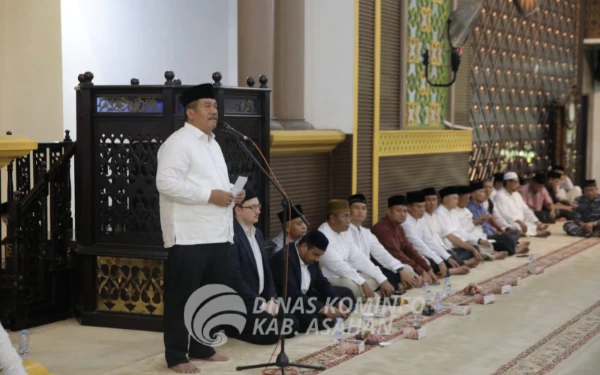 Thumbnail Syahdunya Malam Nuzulul Quran di Asahan, Bupati Ajak Dekatkan Diri dengan Al-Qur'an