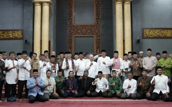 Thumbnail Berita - Di Masjid LDII Mulyo Abadi Sleman, Bupati Harda Ajak Masyarakat Perkuat Kerukunan