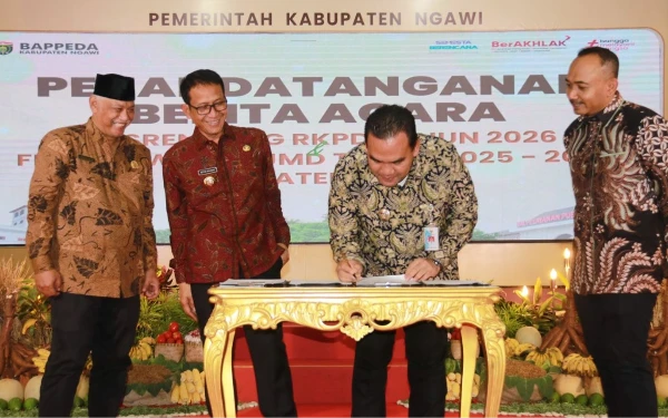 Musrenbang Ngawi Dihadiri Dua Bupati Tetangga, Sinergi Pembangunan Semakin Kuat