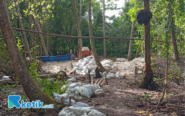 Thumbnail Berita - Indikasi Belum Kantongi Izin, Pembangunan Tower di Pulau Sarang Alu Banyak Dihentikan