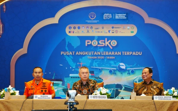 Thumbnail Kemenhub Luncurkan Posko Pusat Angkutan Lebaran Terpadu 2025, Siaga 24 Jam