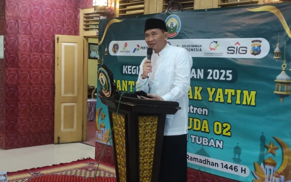 Hadiri Santunan Anak Yatim, Kepala BPN Tuban Ajak Sukseskan Progam Sertifikasi Tanah Wakaf