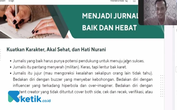 Thumbnail Berita - Kelas Menulis Ketik Bongkar Rahasia Membangun Personal Branding