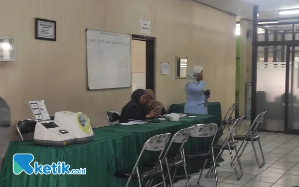 Foto Ilustrasi - Poliklinik di Asrama Haji Embarkasi Surabaya, tempat pengecekan kesehatan JCH. (Foto: Fitra/Ketik co.id)