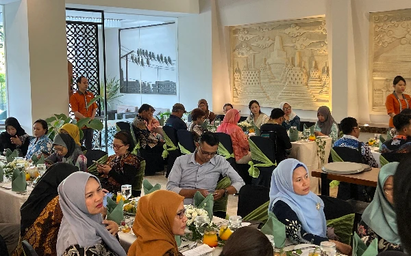 Foto Acara gelaran Sahid Raya Hotel & Convention Yogyakarta ini mempertemukan para travel agent dan tour guide sebagai mitra utama dalam mendukung geliat pariwisata Yogyakarta. (Foto: Sanni / Ketik.co.id)