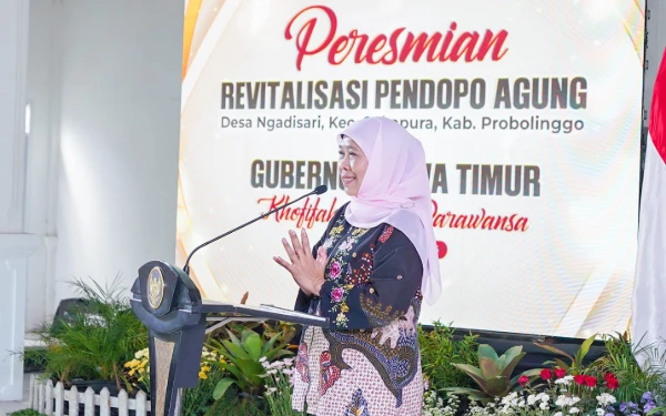 Foto Gubernur Jawa Timur Khofifah Indar Parawansa (Foto: Biro Adpim Provinsi Jatim)