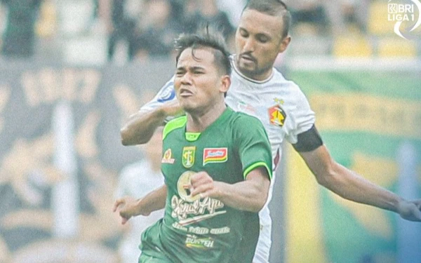 Thumbnail Berita - Persik vs Persebaya 3-3, Gol Telat Fergonzi Selamatkan Muka Macan Putih