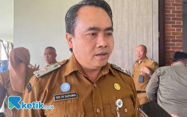 Foto Kepala Disnaker-PMPTSP Kota Malang, Arif Tri Sastyawan tentang ancaman gelombang PHK di Kota Malang. (Foto: Lutfia/Ketik.co.id)