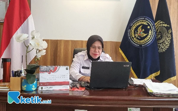 Foto Kakanwil Ditjenpas DIY Lili SH MH. (Foto: Fajar Rianto / Ketik.co.id)