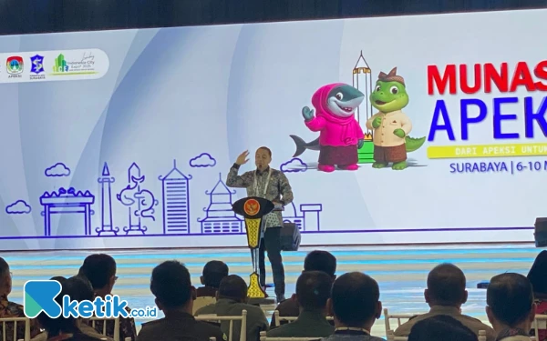 Thumbnail Berita - 98 Wali Kota se-Indonesia Hadir dalam Munas APEKSI VII Surabaya
