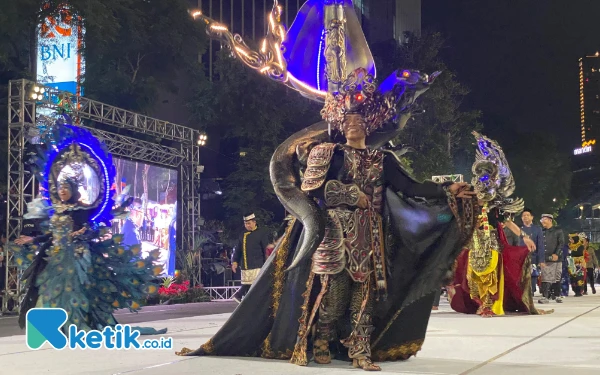 Thumbnail Perwakilan dari Kota Bontang Kalimantan Timur. (Foto: Shinta Miranda/Ketik.co.id)