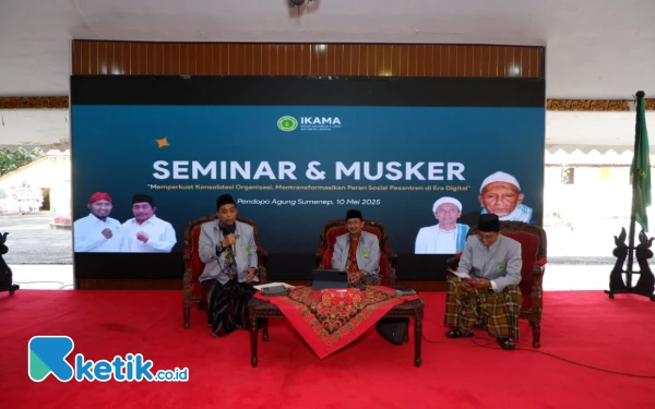 Thumbnail Berita - IKAMA Gelar Seminar dan Musker di Sumenep, Gus Ibad Beri Pesan Penting