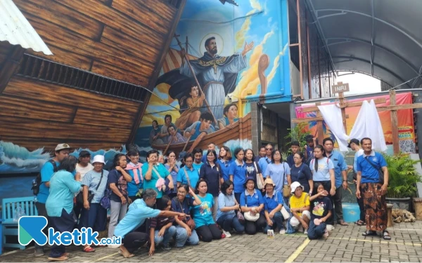 Foto Gereja kapal Pacitan. (Foto: Al Ahmadi/Ketik.co.id)