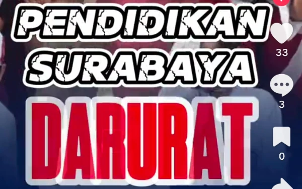 Thumbnail Berita - Geger! Video Viral Soal Anggaran Pendidikan Surabaya Minimalis