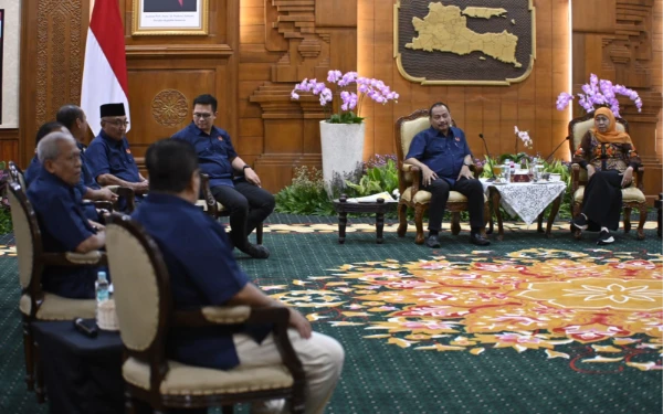 Thumbnail Berita - Persiapan Gelaran Porprov IX 2025 Mulai Rampung, KONI Jatim Libatkan Pengusaha Muda