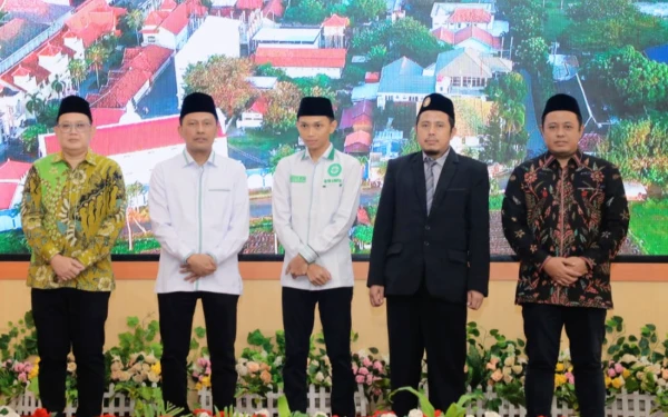 Foto Pembukaan Kongres ke VIII BEM PTNU se-Nusantara di Universitas Nurul Jadid, Paiton, Probolinggo (Foto: Biro Adpim Pemprov Jatim)