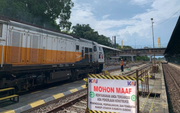 Thumbnail Berita - Fokus Kenyamanan Penumpang, Daop 8 Surabaya Perbaiki Infrastruktur Stasiun Gubeng