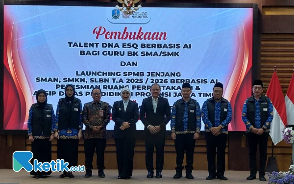 Thumbnail Berita - Disdik Jatim Luncurkan Talent DNA ESQ Berbasis AI, Bantu Guru BK Gali Potensi Siswa