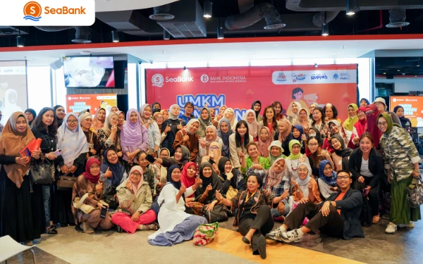 Foto SeaBank bekerja sama dengan Kpw Bank Indonesia Provinsi Jakarta menggelar UMKM Perempuan Berdaya, Jumat, 7 Maret 2025 (Foto: dok. SeaBank)