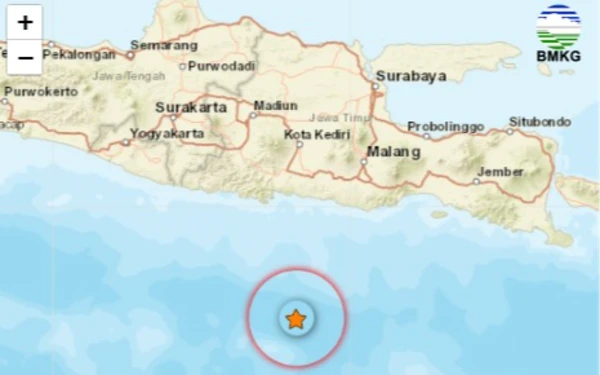 Thumbnail Berita - Waspada! Gempa di Kabupaten Blitar Terjadi di Zona Subduksi Megathrust
