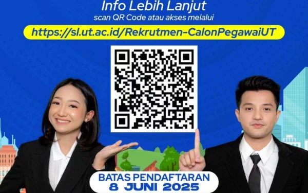 Thumbnail Berita - Universitas Terbuka Mencari Calon Pegawai Non-PNS, Ini Ketentuannya!