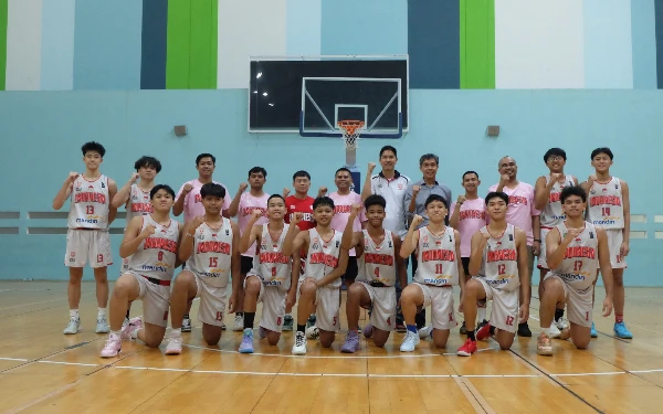 Thumbnail Berita - Sempat Khawatir Kelelahan, Timnas Basket U-16 Tundukkan Singapura 68-47