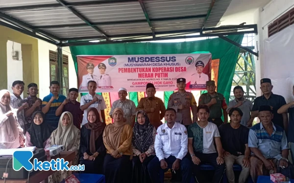 Thumbnail Koperasi Merah Putih Lhok Gayo di Abdya Terbentuk, Berikut Nama Pengurus