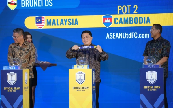 Thumbnail Berita - Timnas Indonesia U-23 Satu Grup dengan Malaysia, Erick Thohir: Kangen Ketemu Negeri Jiran