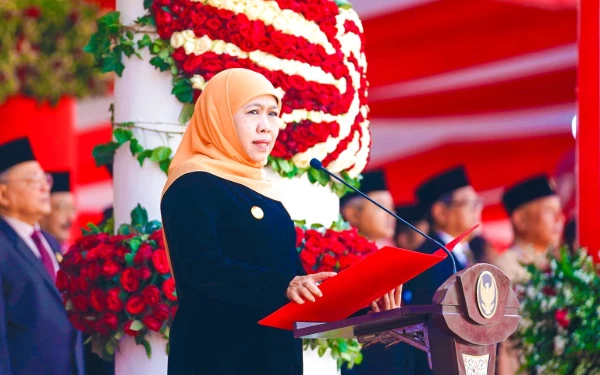 Thumbnail Berita - Khofifah Serukan Penguatan Pancasila, Fondasi Moral Bangsa