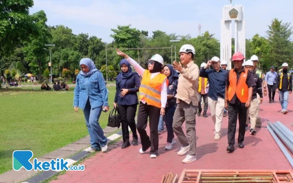 Thumbnail Berita - Alun-Alun Sidoarjo Dirombak agar Nyaman buat Semua Kalangan
