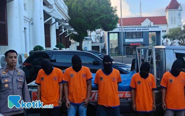 Duduki Lahan Orang dan Jual Perabotan, Lima Anggota Ormas Ditangkap