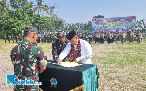 Thumbnail Berita - Sinergi TNI dan Masyarakat: TMMD Reguler ke-124 Kodim 0732/ Sleman Berakhir dengan Sukses