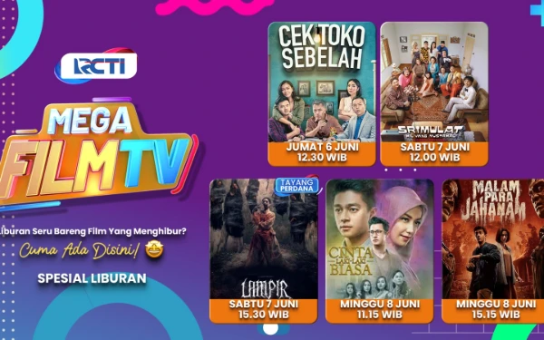 Thumbnail Berita - Nikmati Liburan Seru Bareng Mega Film TV di RCTI, Ada Drama Komedi Cek Toko Sebelah!