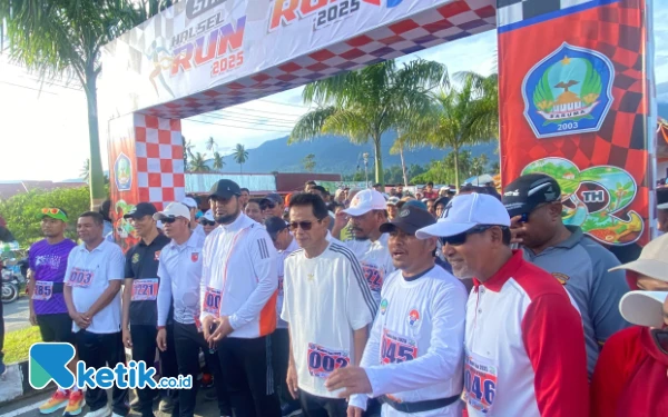 Thumbnail Berita - [FOTO] Fun Ran Rangkaian Perayaan HUT Halsel ke-22