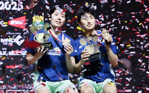 Thumbnail Berita - Daftar Juara Indonesia Open 2025: Indonesia Puasa Lagi