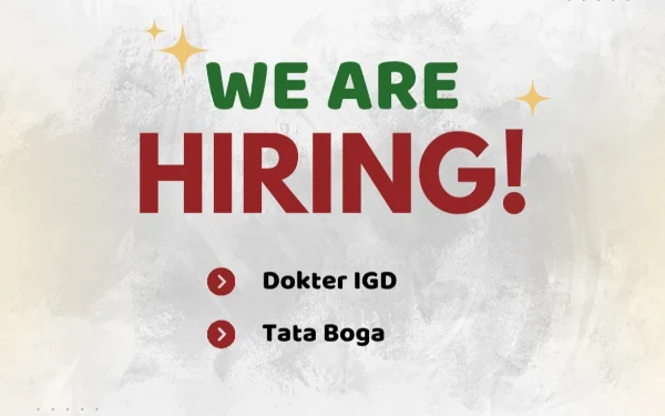 Thumbnail Berita - RSIA Puri Bunda Malang Buka Lowongan Tata Boga dan Dokter IGD!