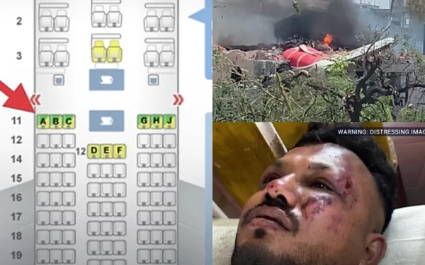 Thumbnail Berita - Viral! Mau Selamat Ketika Terbang Pesan Kursi 11A, Terbukti 2 Kecelakaan Hebat Selamat di Kursi Tersebut